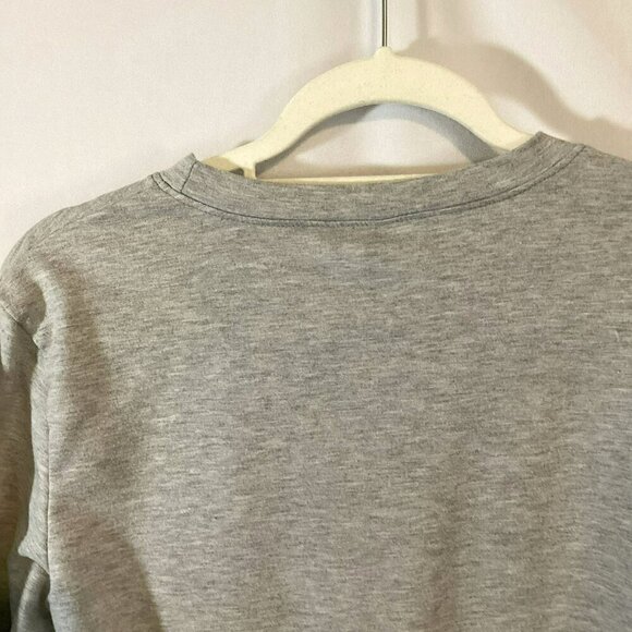 White Claws Sweatshirt "Santa Claws" Gray Crew Neck Long Sleeve Women's Sz Small - Picture 6 of 8